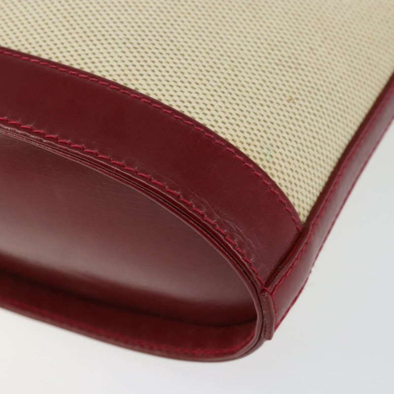 【日本直送】蒂芬妮 (TIFFANY&Co.) 帆布肩包 米色 金色 正品 146483-8