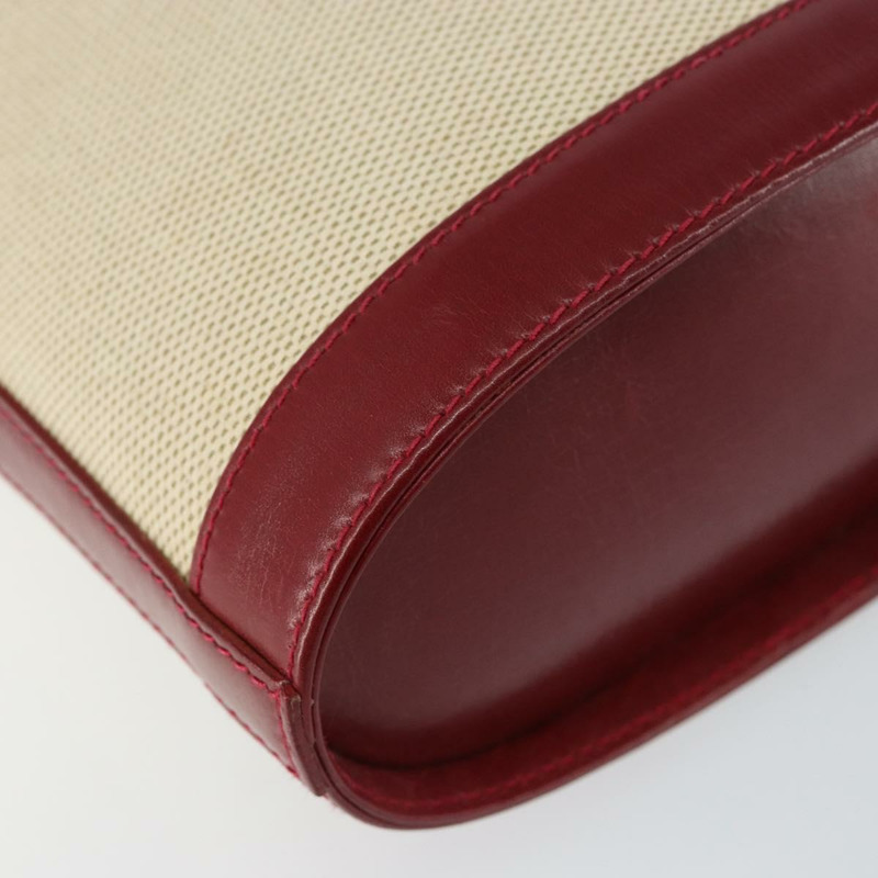 【日本直送】蒂芬妮 (TIFFANY&Co.) 帆布肩包 米色 金色 正品 146483-13