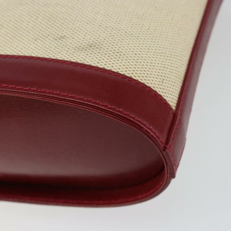 【日本直送】蒂芬妮 (TIFFANY&Co.) 帆布肩包 米色 金色 正品 146483-14