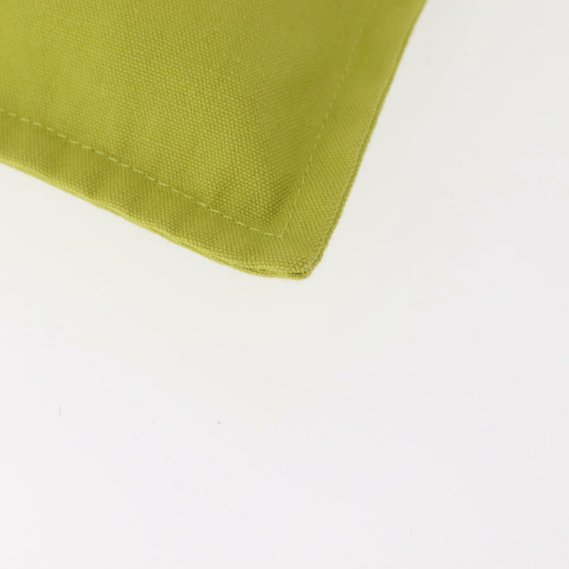 【日本直送】愛馬仕 Bora Bora 帆布手拿包 3 件組 綠色 銀色 正品 147270-6