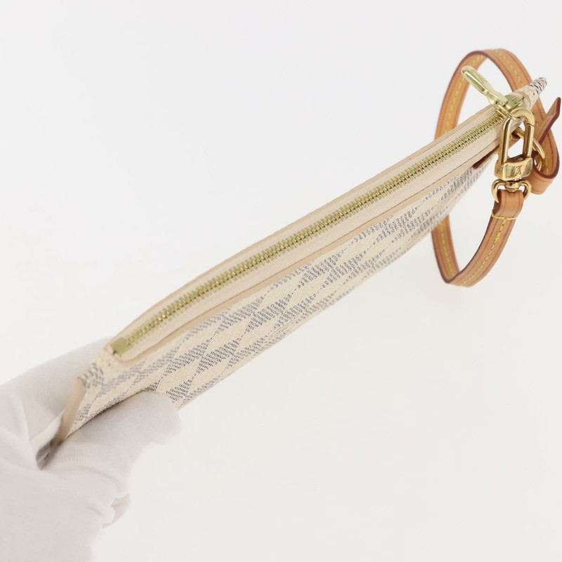 【日本直送】路易威登 Damier Azur Neverfull PM 手拿包配件包 LV 正品 BA6980-5