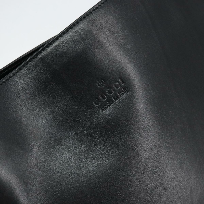 【日本直送】GUCCI 黑色皮革肩背包 001 3167 正品 ep11421-17