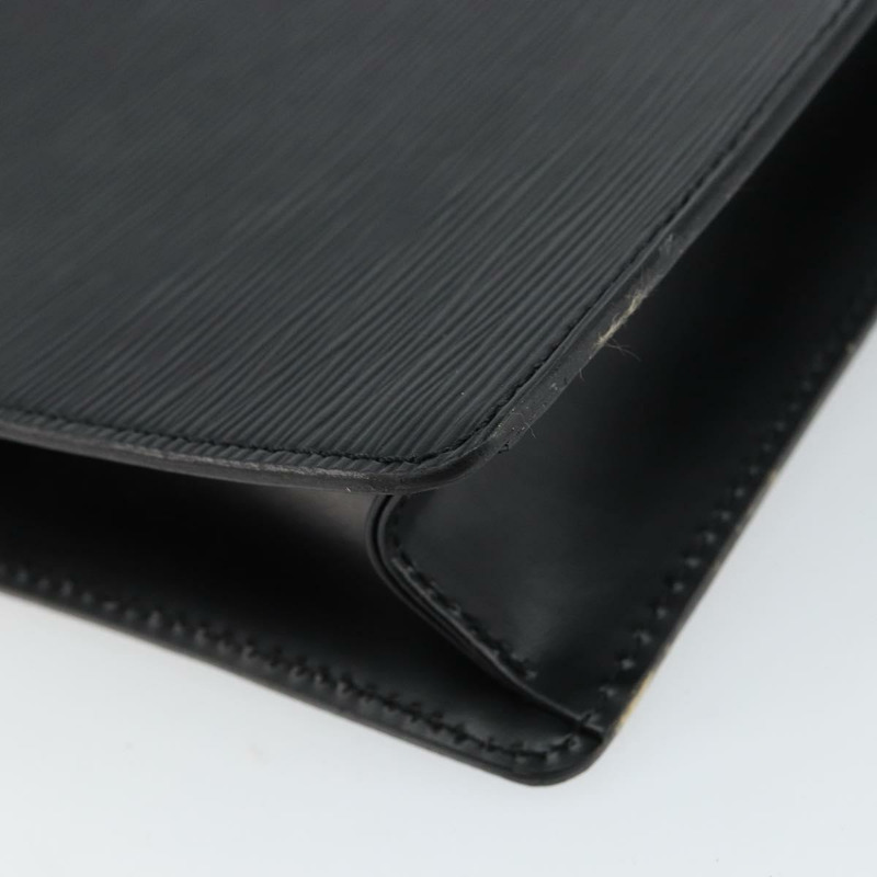 【日本直送】路易威登 Epi Pochette Homme 手拿包黑色 Noir M52522 LV 正品 ep11385-15