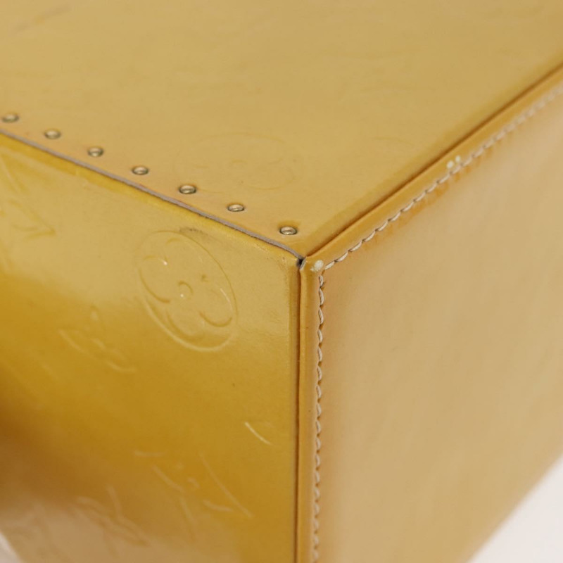 【日本直送】路易威登 Monogram Vernis Bleecker 化妝包 米色 M91002 正品 BA6998-14