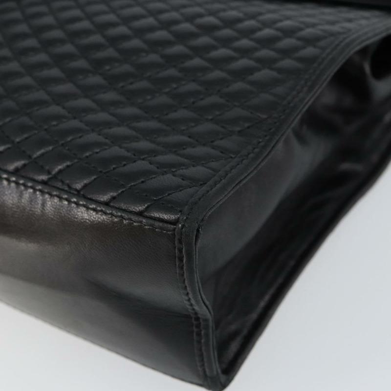 【日本直送】BALLY 手提包 皮革 黑色 金色 正品 BA7023-7