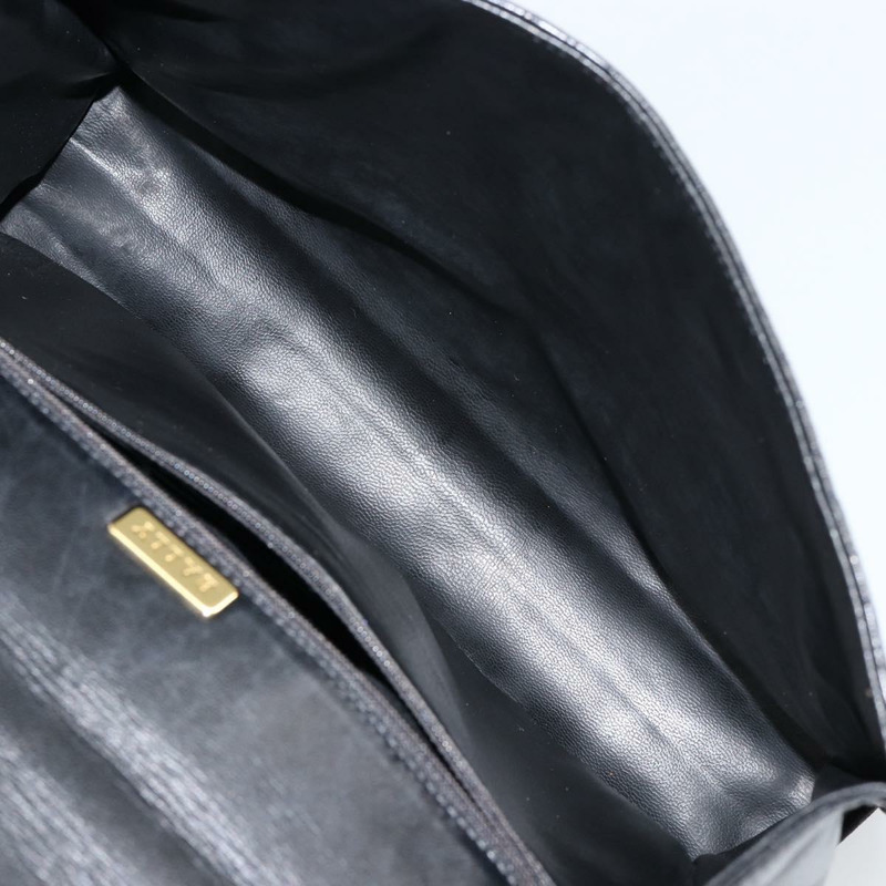 【日本直送】BALLY 手提包 皮革 黑色 金色 正品 BA7023-9