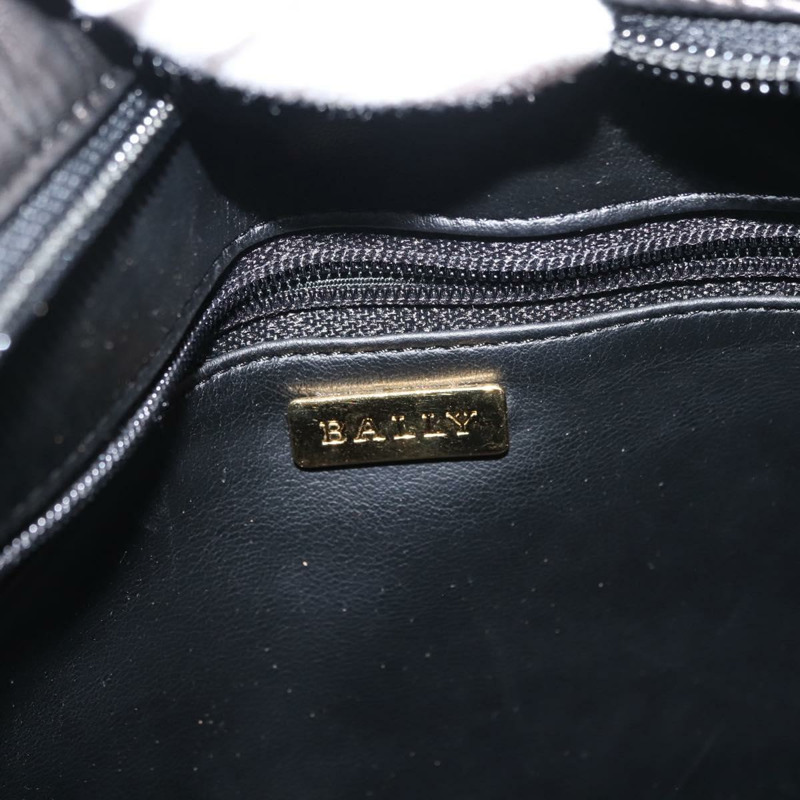 【日本直送】BALLY 鏈條手提包 皮革 黑色 金色 正品 BA7022-17