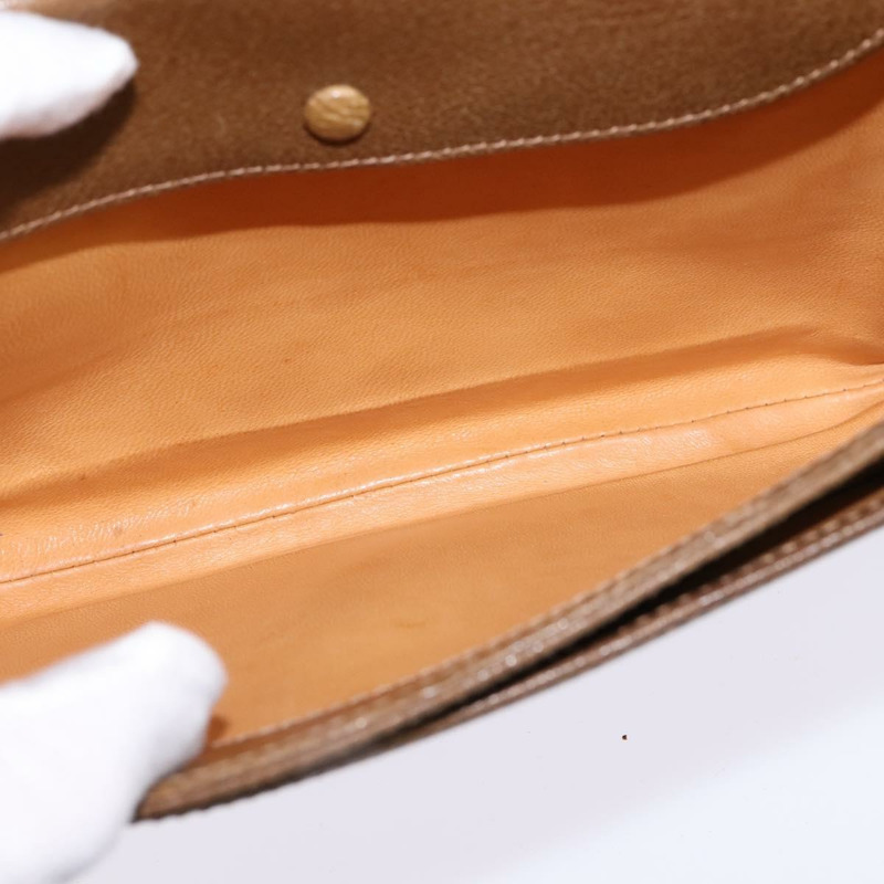 【日本直送】GUCCI 皮革肩背包 金棕色 正品 ep11437-10