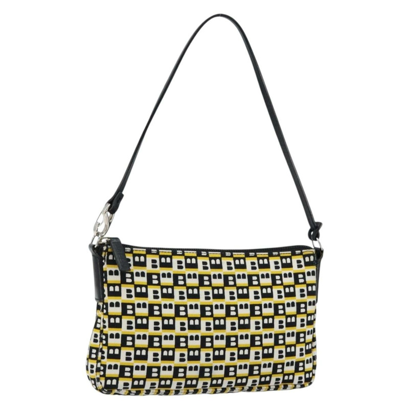【日本直送】BALLY 手提包 帆布 黑色 正品 BA7026-0
