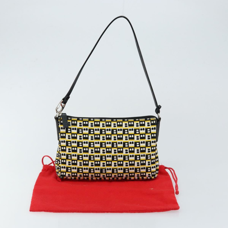 【日本直送】BALLY 手提包 帆布 黑色 正品 BA7026-11