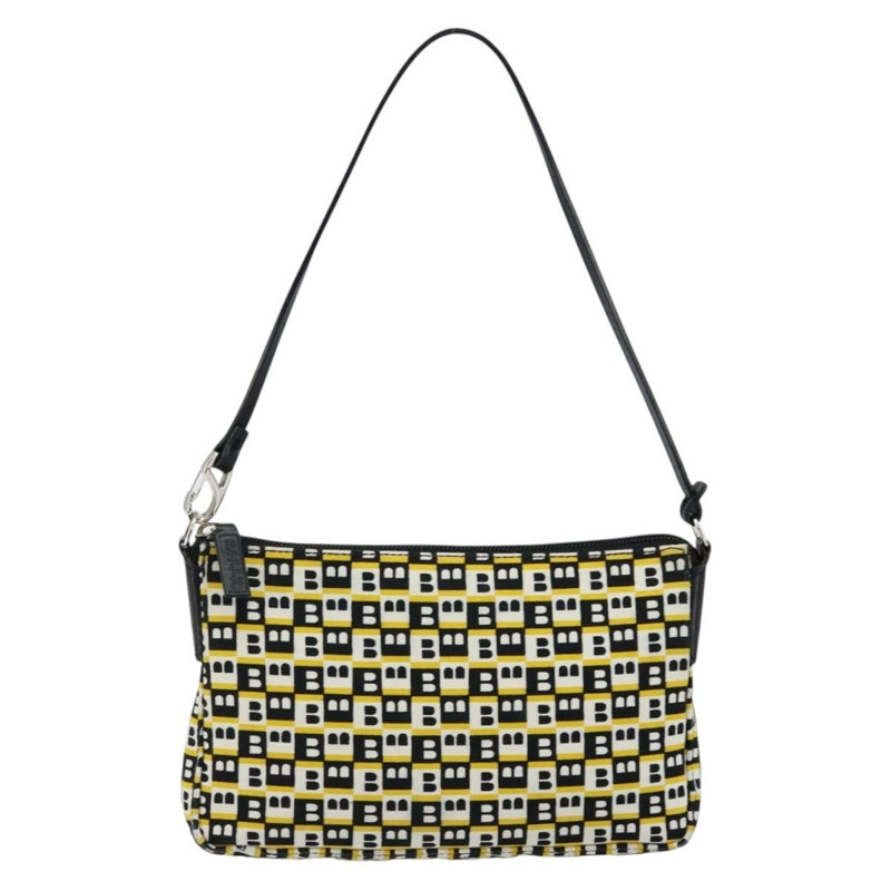 【日本直送】BALLY 手提包 帆布 黑色 正品 BA7026-12