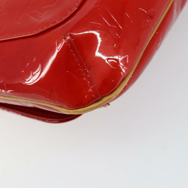 【日本直送】路易威登 Monogram Vernis Thompson Street 手袋 紅色 M91094 正品 BA6993-15