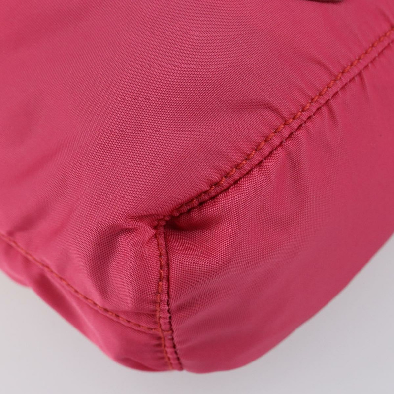 【日本直送】PRADA 尼龍粉金手拿包 正品 BA7028-13