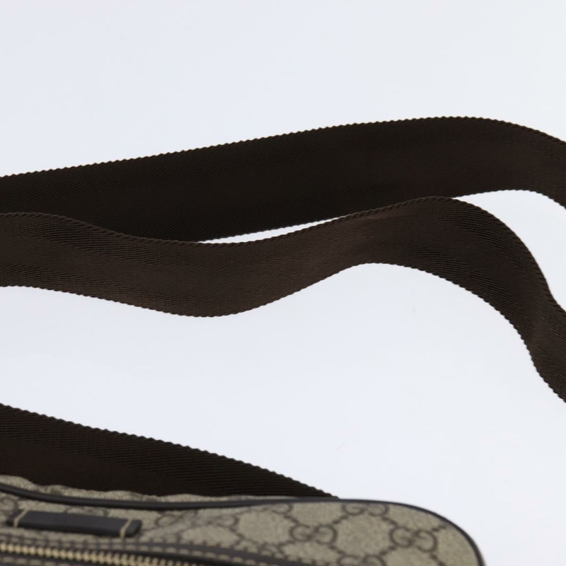 【日本直送】GUCCI GG Supreme 單肩包 PVC 米色 金色 201448 正品 ep11234-7