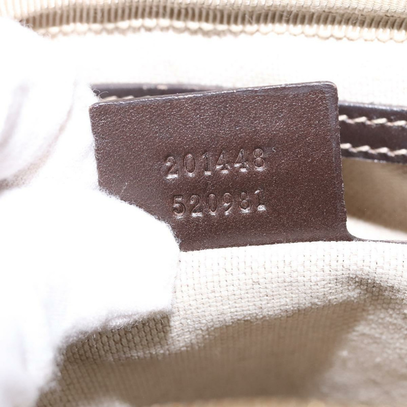 【日本直送】GUCCI GG Supreme 單肩包 PVC 米色 金色 201448 正品 ep11234-11