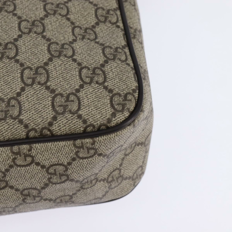 【日本直送】GUCCI GG Supreme 單肩包 PVC 米色 金色 201448 正品 ep11234-15