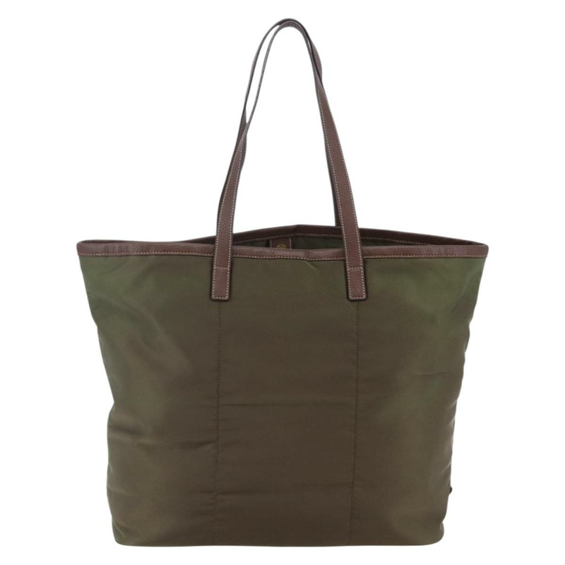 【日本直送】PRADA 尼龍卡其色金色托特包 正品 ep11268-1