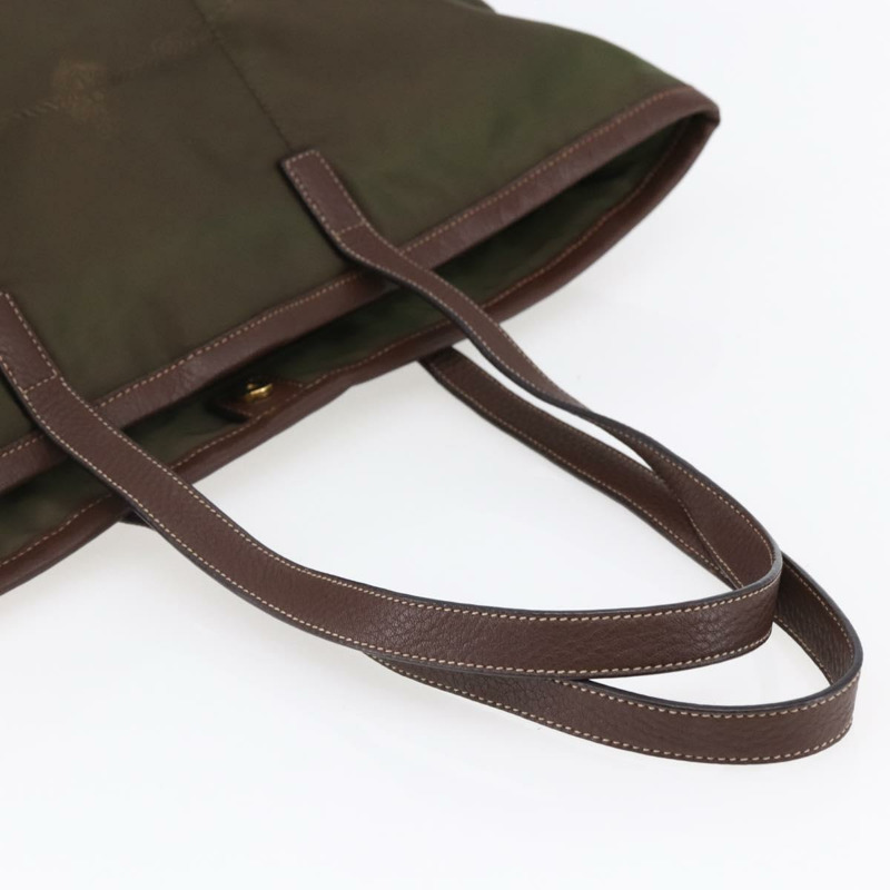 【日本直送】PRADA 尼龍卡其色金色托特包 正品 ep11268-6