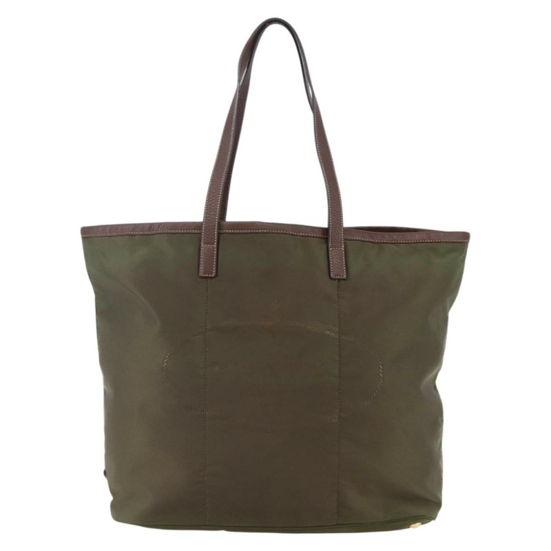 【日本直送】PRADA 尼龍卡其色金色托特包 正品 ep11268-12