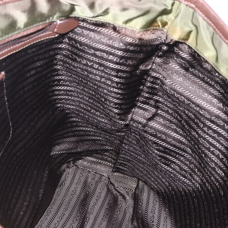 【日本直送】PRADA 尼龍卡其色金色托特包 正品 ep11268-19