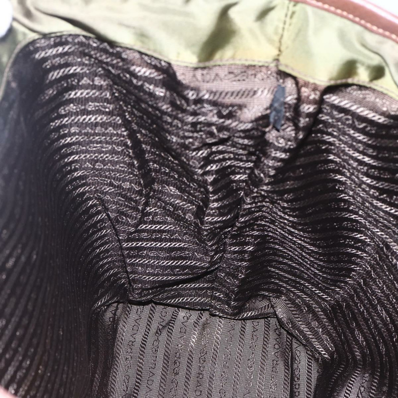 【日本直送】PRADA 尼龍卡其色金色托特包 正品 ep11268-20