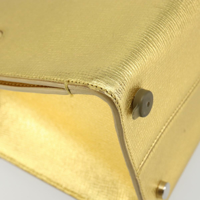 【日本直送】Christian Dior 手提包 皮革 兩用 金銀 正品 BA7088-17