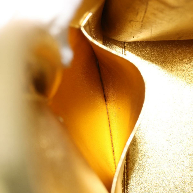 【日本直送】Christian Dior 手提包 皮革 兩用 金銀 正品 BA7088-23