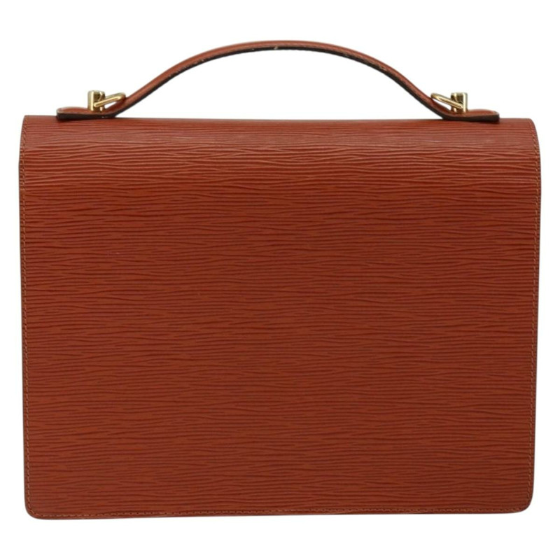 【日本直送】路易威登 Epi Monceau 28 手提包 棕色 M52123 LV 正品 ep11246-1