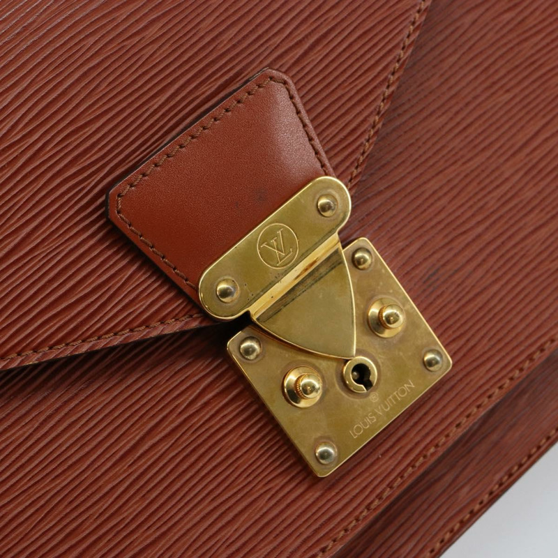 【日本直送】路易威登 Epi Monceau 28 手提包 棕色 M52123 LV 正品 ep11246-17