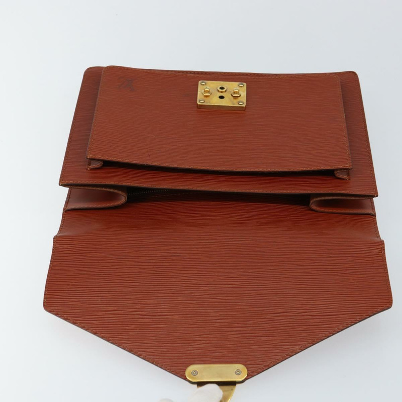 【日本直送】路易威登 Epi Monceau 28 手提包 棕色 M52123 LV 正品 ep11246-18