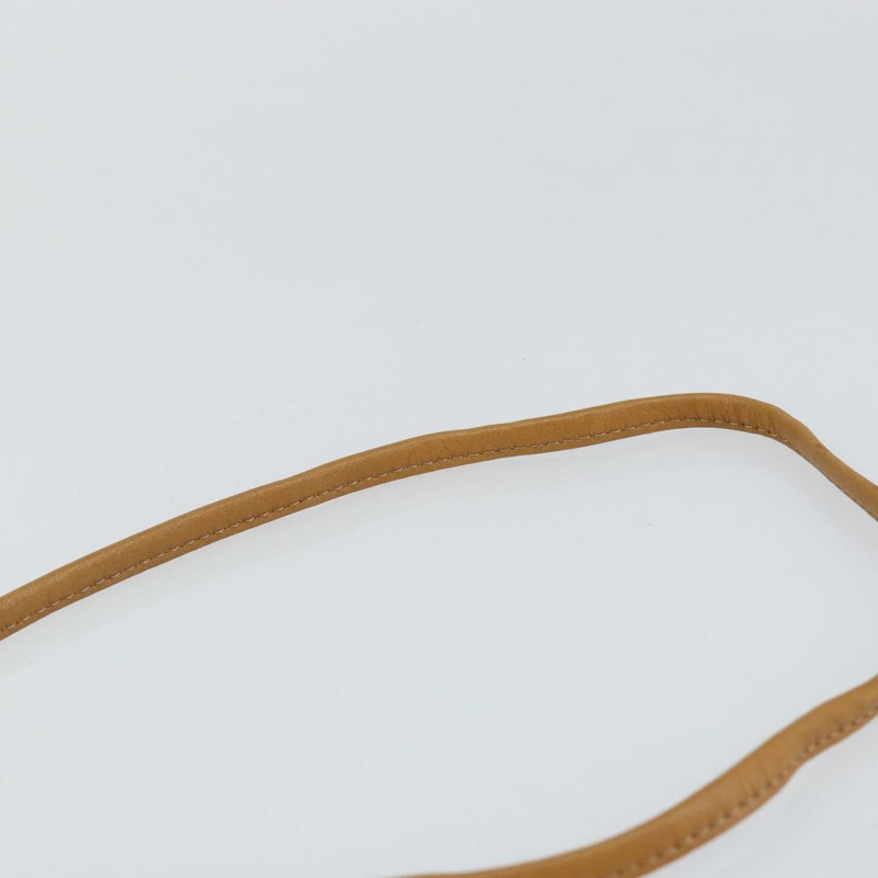 【日本直送】Christian Dior 蜂巢帆布肩背包 PVC 皮革 米色 金色 正品 BA7080-7