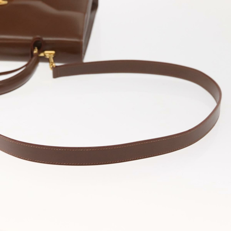 【日本直送】GUCCI Ready lock 手提包 皮革 2way 棕色金色 000 2110 0192 Auth ep11362-7