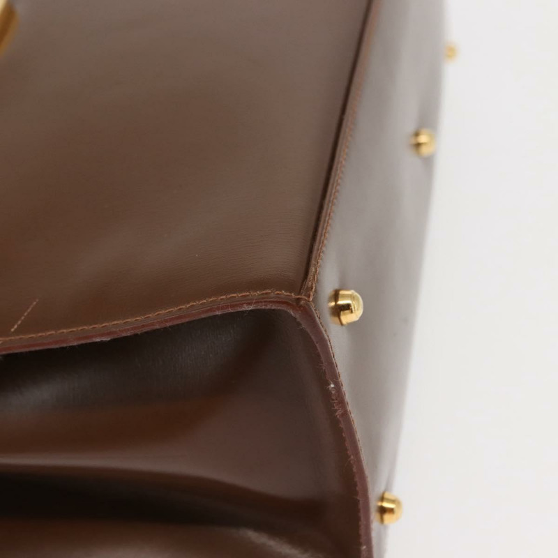 【日本直送】GUCCI Ready lock 手提包 皮革 2way 棕色金色 000 2110 0192 Auth ep11362-15