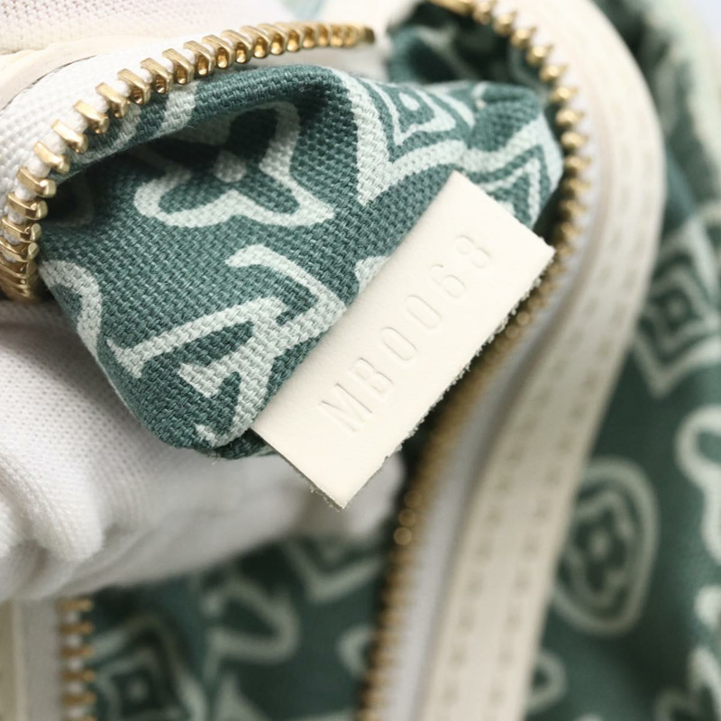 【日本直送】路易威登 Cruise line Taicienne PM 帆布綠手袋 M95678 LV Auth ep11328-11