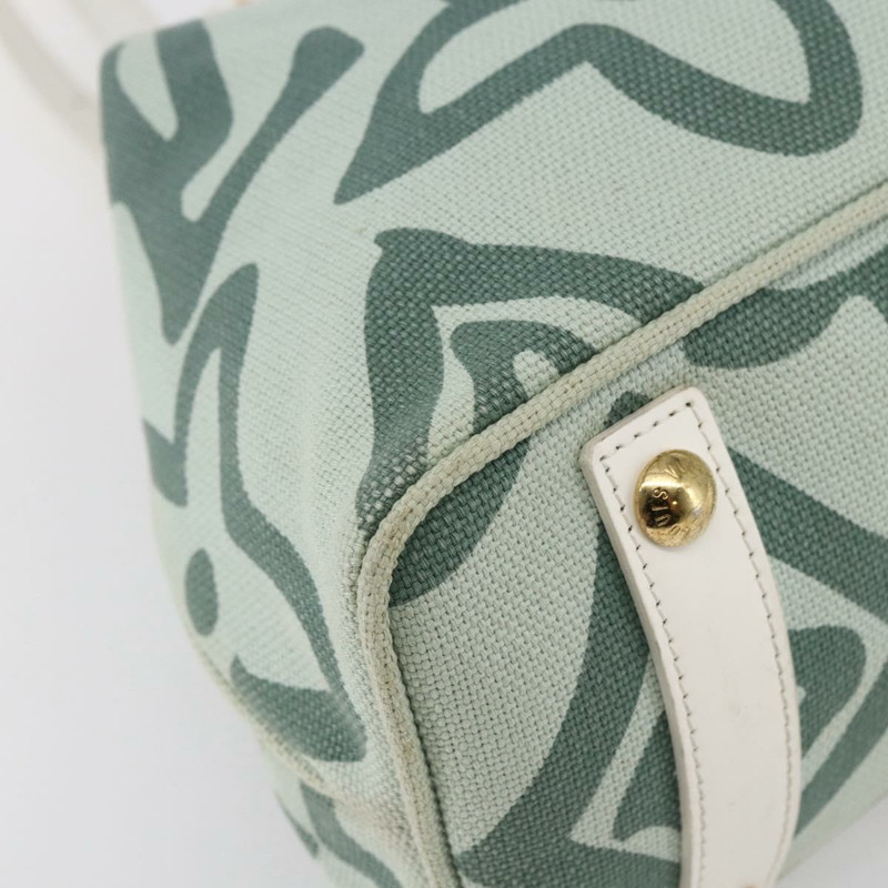 【日本直送】路易威登 Cruise line Taicienne PM 帆布綠手袋 M95678 LV Auth ep11328-13