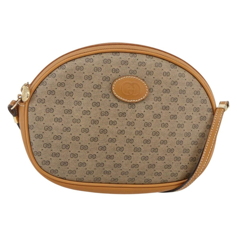 【日本直送】GUCCI Micro GG Supreme 單肩包 PVC 米色 金色 007 89 1113 正品 BA7112-0