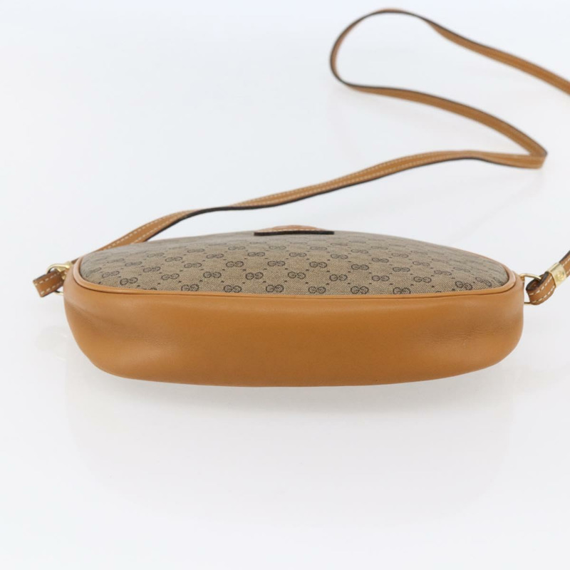 【日本直送】GUCCI Micro GG Supreme 單肩包 PVC 米色 金色 007 89 1113 正品 BA7112-4