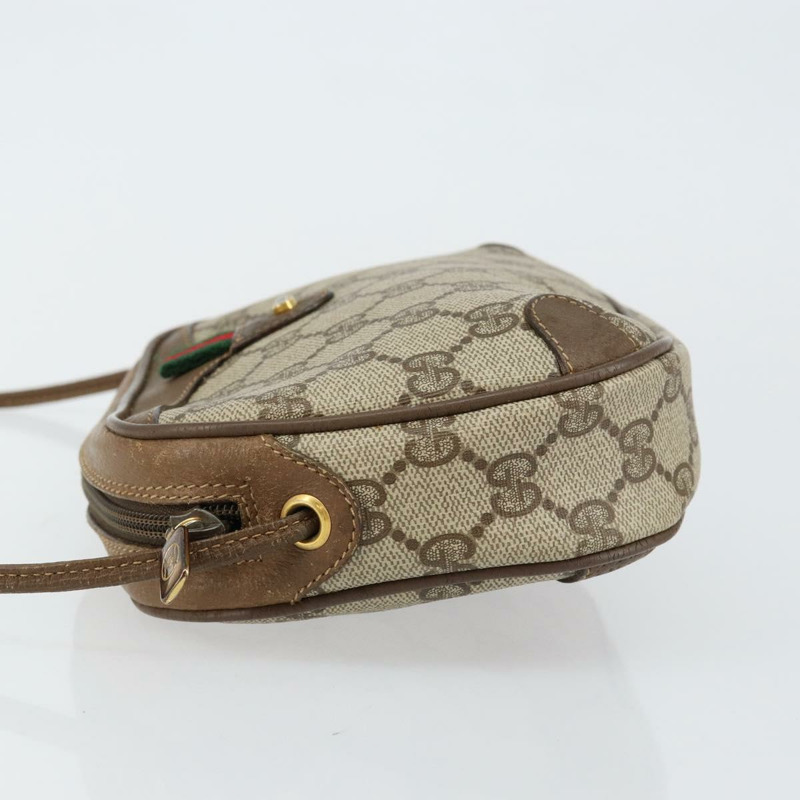 【日本直送】GUCCI GG Supreme Web Sherry Line 手提包 PVC 米色 金色 89 02 066 正品 BA7117-3