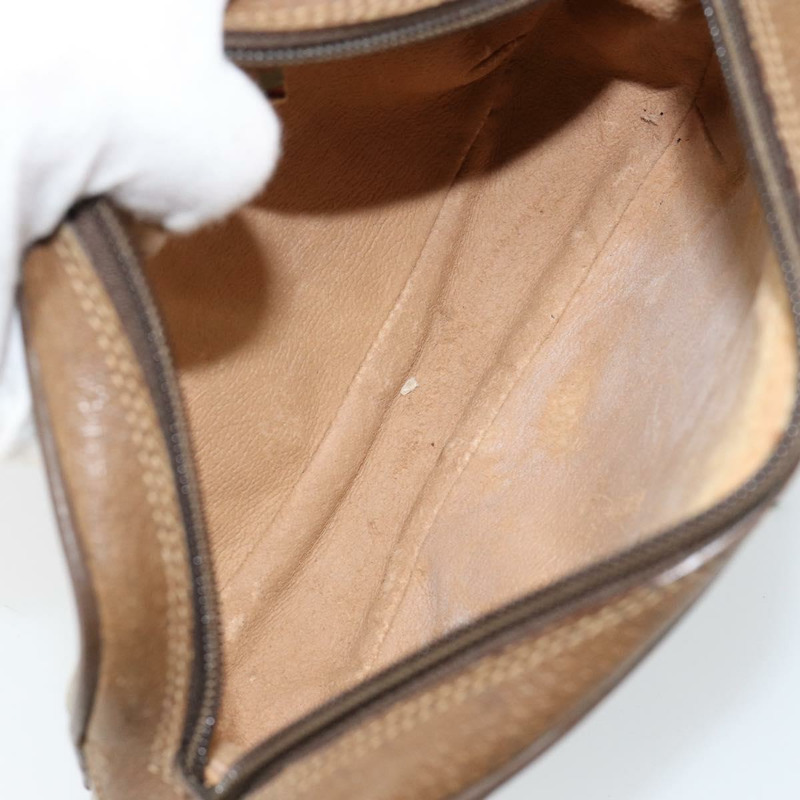 【日本直送】GUCCI GG Supreme Web Sherry Line 手提包 PVC 米色 金色 89 02 066 正品 BA7117-10