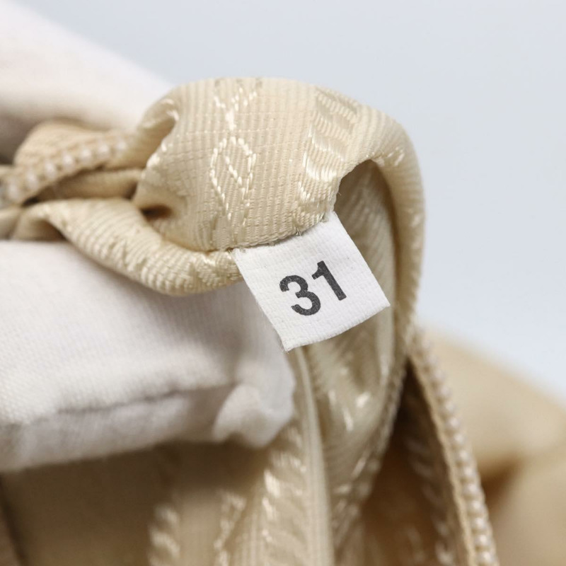 【日本直送】PRADA 尼龍托特包 象牙色 銀色 正品 147950-11