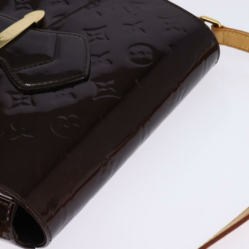 【日本直送】路易威登 Vernis Bell Flower GM 單背包 Amarante M91707 LV Auth 146504-5