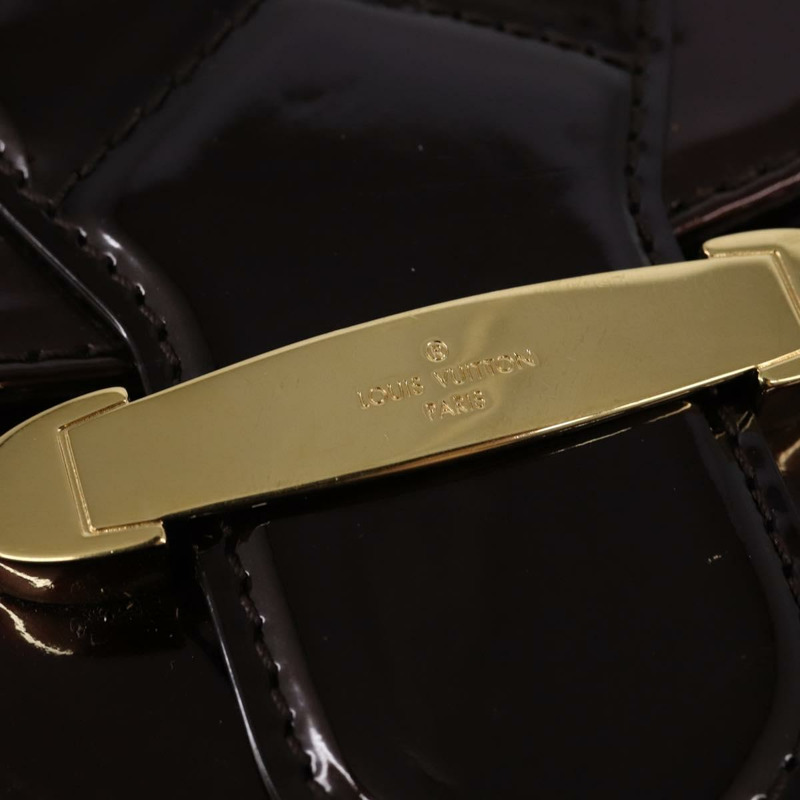 【日本直送】路易威登 Vernis Bell Flower GM 單背包 Amarante M91707 LV Auth 146504-9