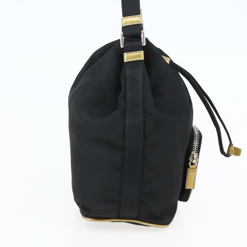 【日本直送】PRADA 尼龍手提包 黑色 銀色 正品 147526-2