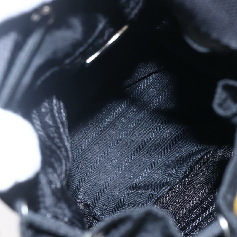 【日本直送】PRADA 尼龍手提包 黑色 銀色 正品 147526-9