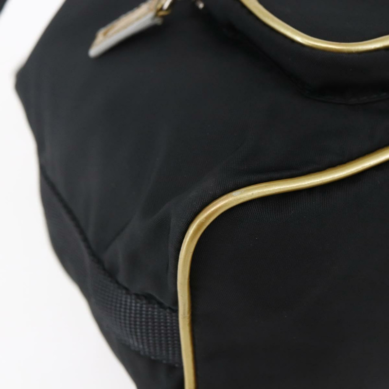 【日本直送】PRADA 尼龍手提包 黑色 銀色 正品 147526-14
