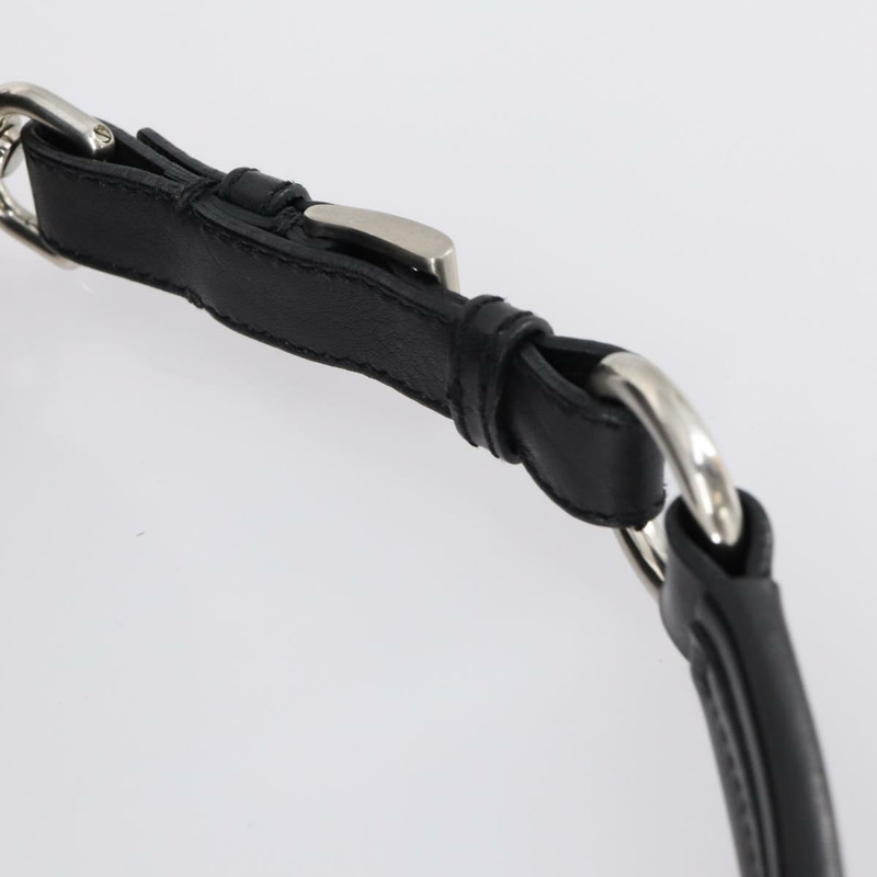 【日本直送】PRADA 單肩包 尼龍 黑色 銀色 正品 147531-7