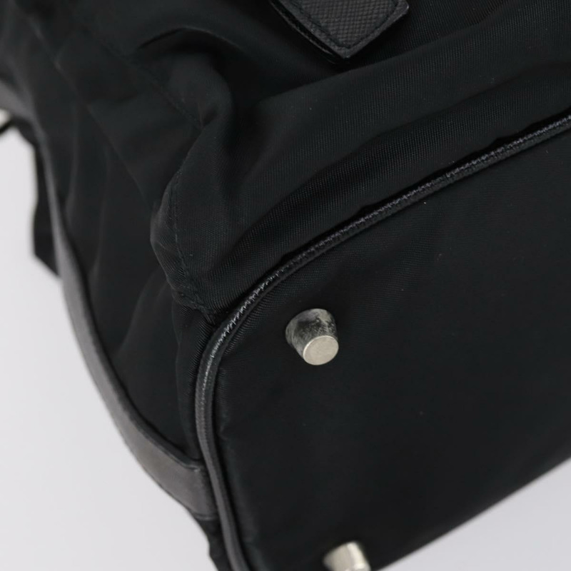 【日本直送】PRADA 單肩包 尼龍 黑色 銀色 正品 147531-13