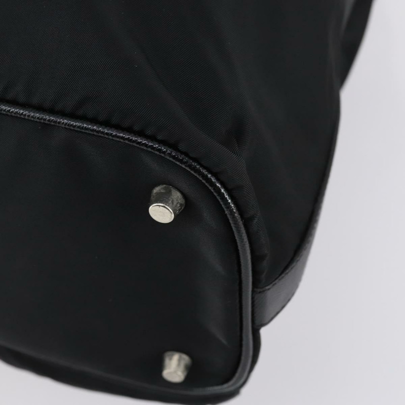 【日本直送】PRADA 單肩包 尼龍 黑色 銀色 正品 147531-14