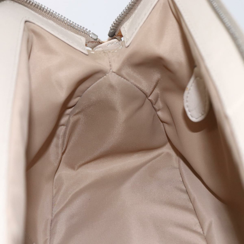 【日本直送】Christian Dior Trotter帆布浪漫手提包 PVC米色銀色 正品 147501-18