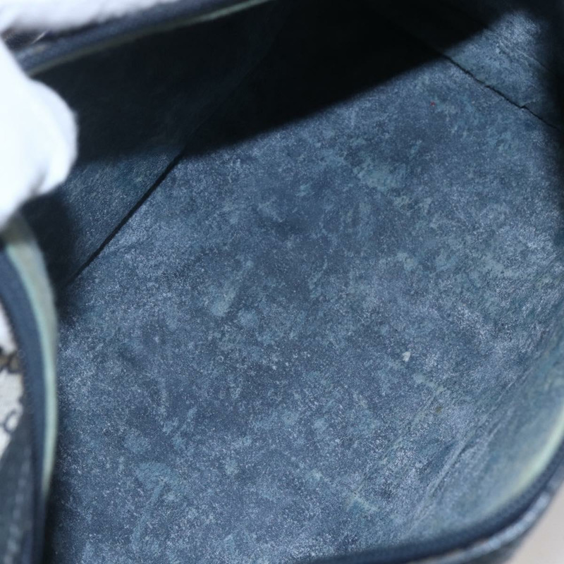 【日本直送】GUCCI GG Supreme Sherry Line 波士頓包 PVC 海軍藍 金色 40 3841 正品 147499-10